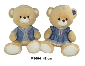 Miś w ubranku 41cm MIX