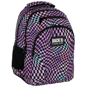 Plecak 3-komorowy Backup PLB7W20 kratka kolorowa