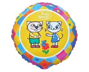 Balon foliowy Kicia Kocia i Pacek 46cm Balon foliowy Kicia Kocia i Pacek 46cm