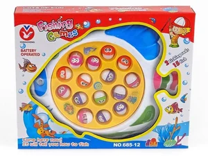 Rybki z wędką na baterie