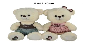 Miś w ubranku 40cm MIX Miś w ubranku 40cm MIX