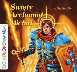 Święty Archanioł Michał - kolorowanka