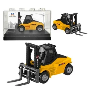 Wózek widłowy metalowy żółty 1:80 Wózek widłowy metalowy żółty 1:80