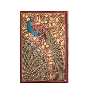 Notatnik w linie Paperblanks Hafiz's Peacocks Midi Notatnik w linie Paperblanks Hafiz's Peacocks Midi