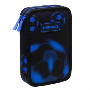 Piórnik 2 komorowy bez wyposażenia Head Neo Blue Football AC2 Piórnik 2 komorowy bez wyposażenia Head Neo Blue Football AC2