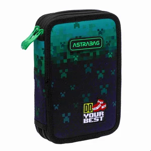 Piórnik podwójny bez wyposażenia Astrabag Do your best Piórnik podwójny bez wyposażenia Astrabag Do your best