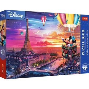 Puzzle 1000 Mickey i Minnie w Paryżu 10917