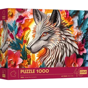 Puzzle 1000 3D 40-lecie Trefl Wilk 40041 Puzzle 1000 3D 40-lecie Trefl Wilk 40041