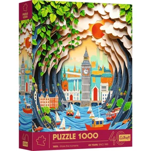 Puzzle 3D 1000 40-lecie Trefl Londyn 40043 Puzzle 3D 1000 40-lecie Trefl Londyn 40043