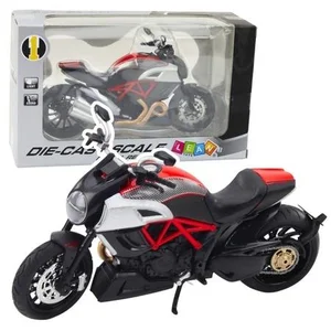 Motocykl metalowy ze światłem i dźwiękim 1:12