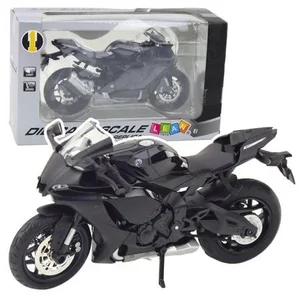 Motocykl metalowy ze światłem i dźwiękiem 1:12 Motocykl metalowy ze światłem i dźwiękiem 1:12