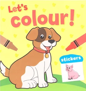 Let`s colour! Piesek