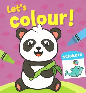 Let`s colour! Panda