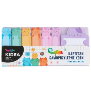 Karteczki samoprzylepne Kidea Kotki Karteczki samoprzylepne Kidea Kotki