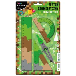Zestaw geometryczny 4 elementy Kidea