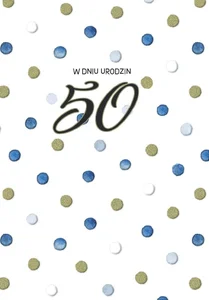 Kartka okolicznościowa Urodziny 50