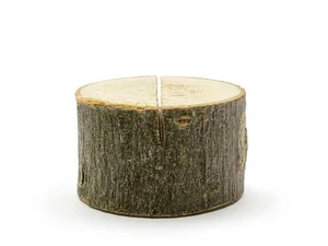 Drewniane podstawki pod wizytówki 3-4cm 6szt