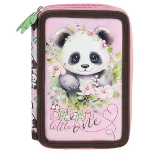 Piórnik 2-komorowy z wyposażeniem Panda PWDPA10