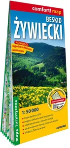 Beskid Żywiecki laminowana mapa turystyczna 1:50 000 Beskid Żywiecki laminowana mapa turystyczna 1:50 000