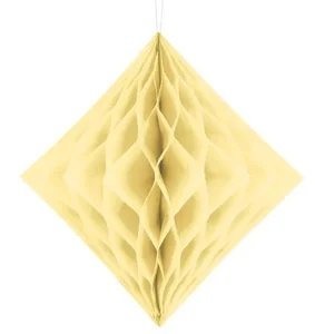 Diament bibułowy kremowy 30cm