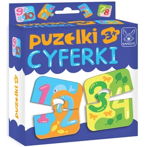 Puzzelki Cyferki 3+ Puzzelki Cyferki 3+