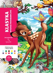 Art therapy Kolorowanka antystresowa Disney Klasyka Rysunki panoramiczne Zagadkowe rysunki
