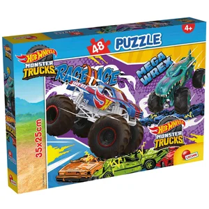 Puzzle Hot Wheels M-Plus 48 Puzzle Hot Wheels M-Plus 48