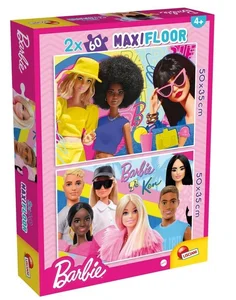 Puzzle Maxifloor Barbie 2x60