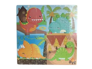 Układanka puzzle dinozaury