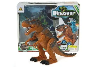 Dinozaur na baterie ruchomy ze światłem