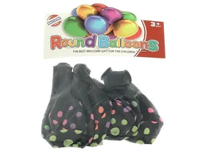 Balony w kropki 6szt