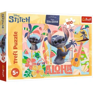 Puzzle Lilo & Stitch i przyjaciele w akcji 100