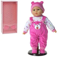 Lalka ze smoczkiem i polskim dźwiękiem 35cm Lalka ze smoczkiem i polskim dźwiękiem 35cm