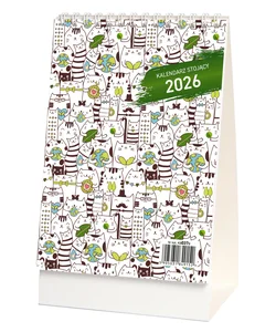Kalendarz 2026 stojący