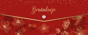 Karnet lux gratulacje
