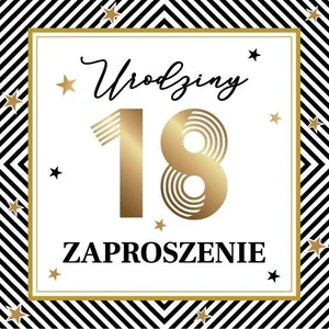 Zaproszęnie Urodziny (10szt)