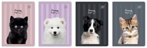 Zeszyt A5/32K 3kol linia 70g UV Puppy Sign (10szt)