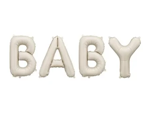 Balon foliowy Baby beżowy 140x43cm Balon foliowy Baby beżowy 140x43cm