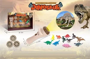 Projektor dinozaur na baterie z 12 dinozaurami Projektor dinozaur na baterie z 12 dinozaurami