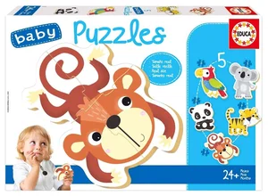 Puzzle 3-5 Dzikie zwierzęta 2