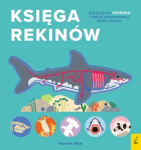 Księga rekinów Encyklopedia z folią Księga rekinów Encyklopedia z folią