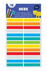 Etykiety samoprzylepne 78szt Bebe Kids