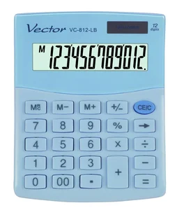 Kalkulator Vector KAV VC-812 LB Kalkulator Vector KAV VC-812 LB