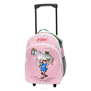 Walizka na kółkach Pippi różowa