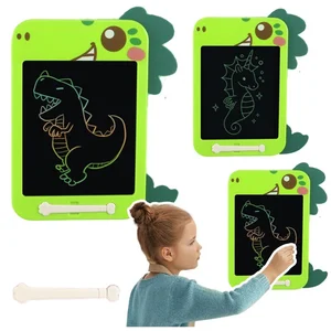 Tablica do rysowania LCD Dinozaur zielona Tablica do rysowania LCD Dinozaur zielona