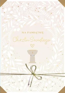 Karnet Chrzest