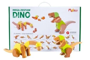 Mega zestaw Dino 33el