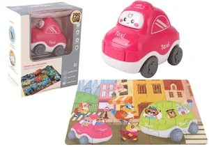 Auto puzzle Przygoda drogowa taxi Auto puzzle Przygoda drogowa taxi
