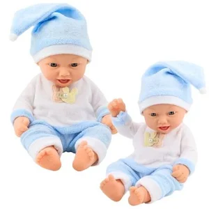 Lalka bobas w niebieskiej pożamce Lalka bobas w niebieskiej pożamce
