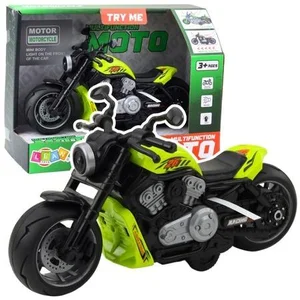 Motocykl na baterie zielony Motocykl na baterie zielony